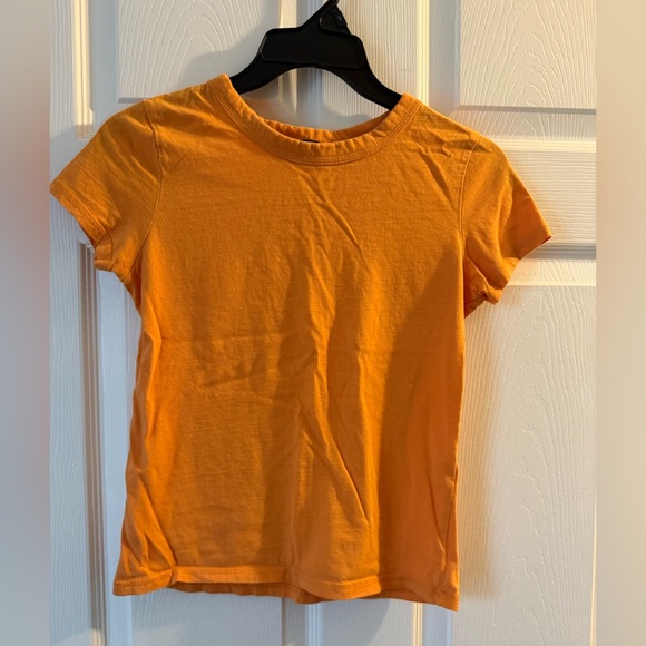 Zara Vibrant Orange Tee - Picture 2 of 3